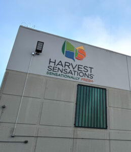 Harvest Sensations Los Angeles facility building sign